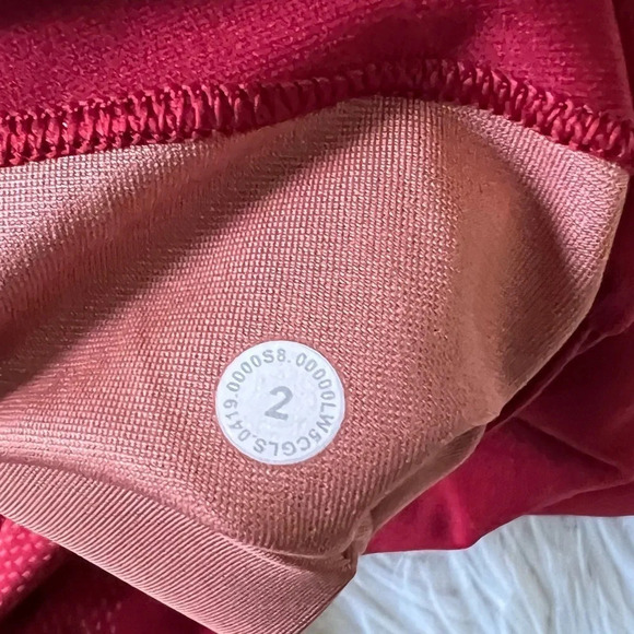 NWOT Lululemon My Element Tight x Roksanda Caliente Rustic Coral Legging 2 - Picture 7 of 12